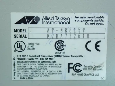 Used CENTRECOM MR815T Network Hubs Ohio US | HGR 24 #941810