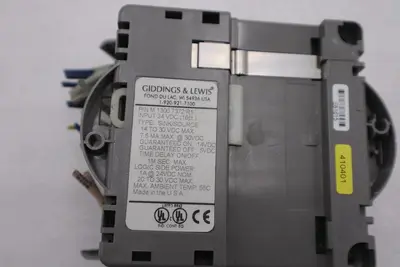 GIDDINGS & LEWIS M.1300.7372 R1 Input Module 24VDC SINK/SOURCE STOCK 628-D