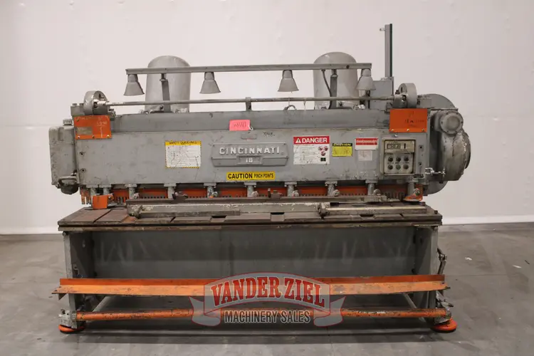 Used CINCINNATI 1808 Power Squaring Shears (Inch) Michigan US | Vander Ziel Machinery Sales #1512693