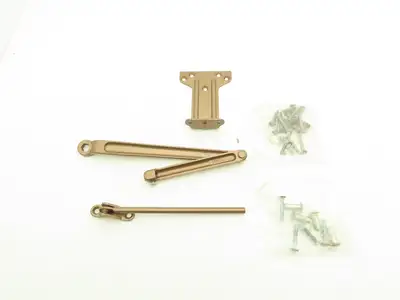 1044 Niftee Automatic Door Closer w/Cover Adjustable Arm Commercial Grade Bronze