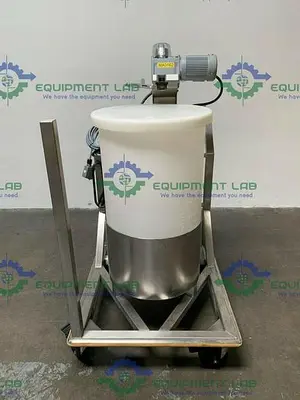 USED THERMO SCIENTIFIC HYCLONE 200L MIXER MODEL SV50182.01 ON ROLLING CART