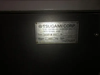 2020 TSUGAMI SS-327-5AXIII CNC Swiss Lathe | Graff-Pinkert (4)