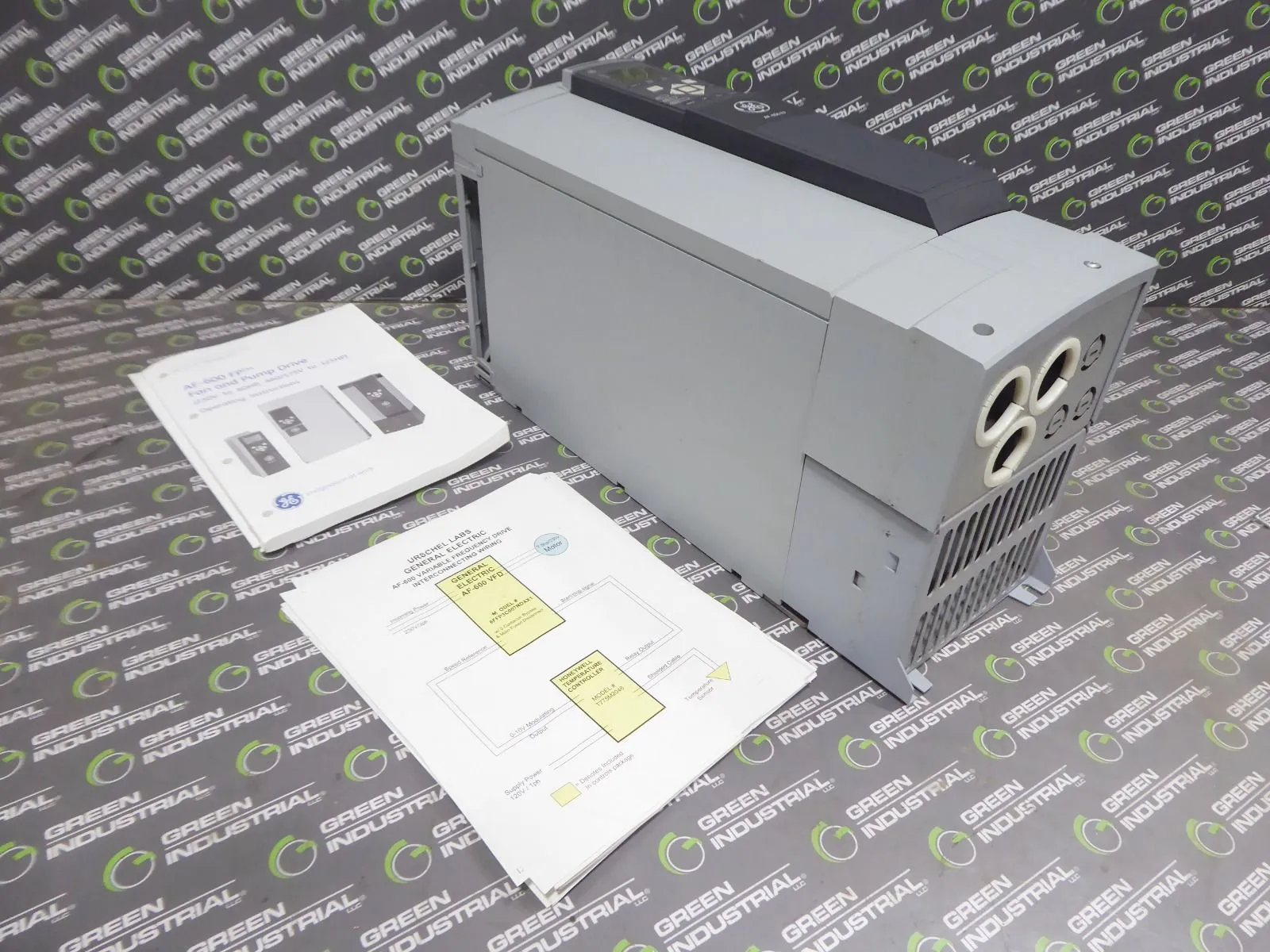 7.5HP General Electric 6KFP23007X9XXXA1 AF-600 FP Variable Frequency Drive Used