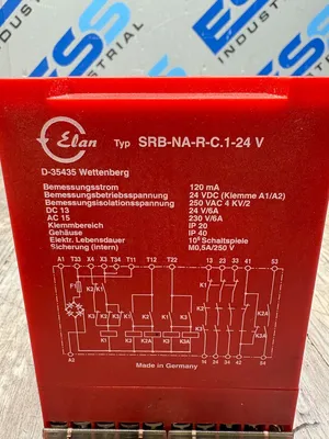 Used ELAN SRB-NA-R-C.1-24V Misc Electrical & Power Parts South Carolina US | ESS Industrial Equipment Sales #1354282