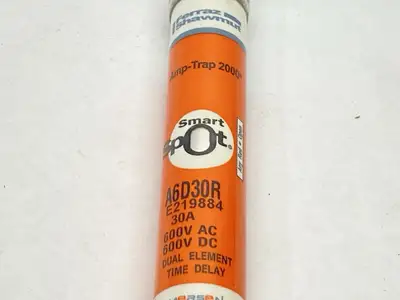 A6D30R | Ferraz Shawmut  Amp-Trap 2000 Smart Spot Fuse 30A 600V - Used