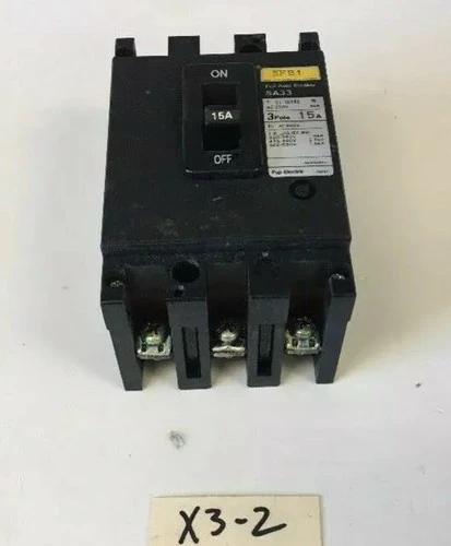 Used Fuji Electric SA33 Circuit Breakers Indiana US | J&J Industrial Supply #523800