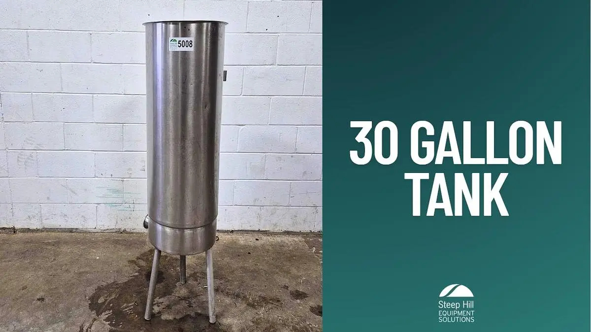 SS 30 Gallon Tank