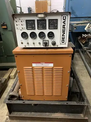 GENERAC 92A-01032-S, 62 KVA, 40 KW, 277/480 VOLT 60 HERTZ 3-PHASE GENERATOR