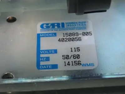 USED GORMAN RUPP 15089005