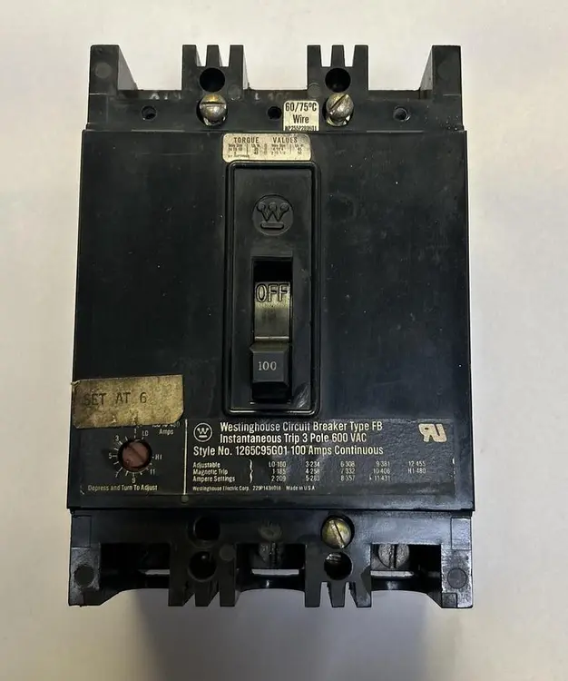 Used WESTINGHOUSE 1265C95G01 Miscellaneous Equipment (Electrical & Power) Ohio US | Surplus Asset Holdings #1236729