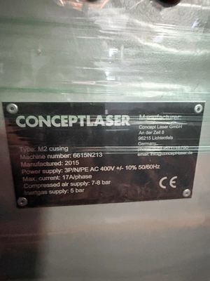Used 2015 CONCEPT LASER M2 Cusing 3D Printers Colorado US | Elevation Machine #876918