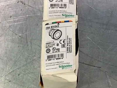 New | in-Stock SCHNEIDER ELECTRIC ZB4 BW343 Switch Parts Ohio US | HGR 24 #1326212