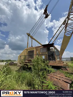 Used 1978 MANITOWOC 3900 Bridge & Overhead Cranes Louisiana US | Proxy Equipment #1377763
