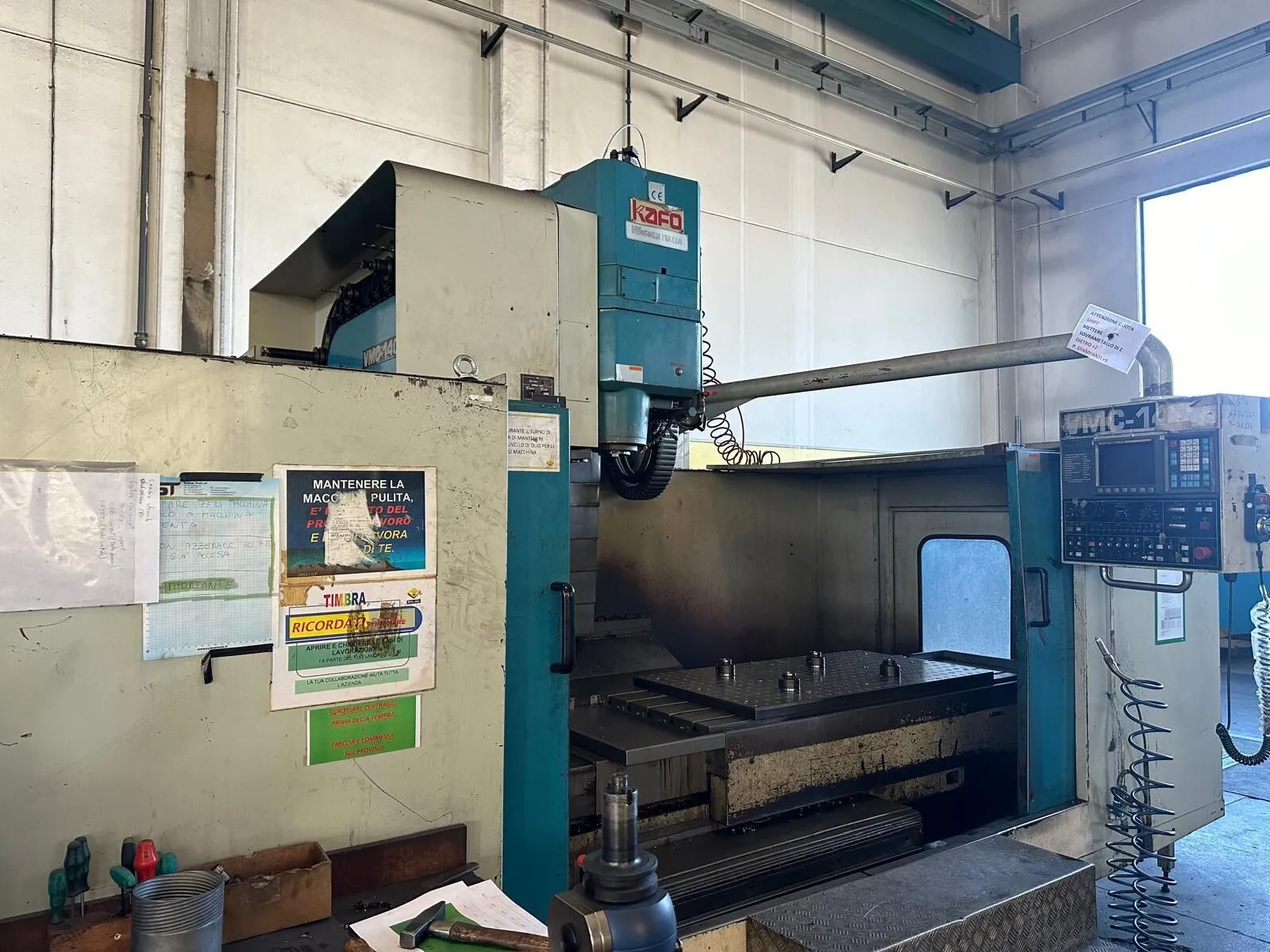 Used KAFO VMC 1400 Vertical Machining Centers IT | Gamba Macchine Srl #1281143
