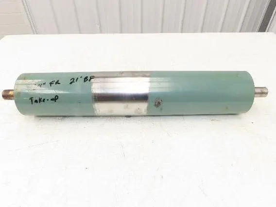 Hytrol 4"x 20.25" Take-Up/Tail Pulley for 24" Conveyor 21"BF 1" Shaft