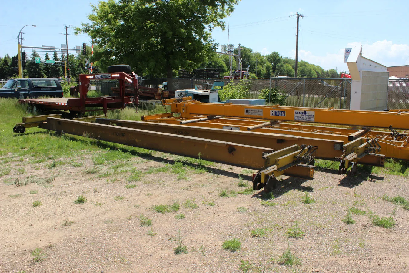 27' 
			9" Span 4 Ton Under Hung Bridge Cranes