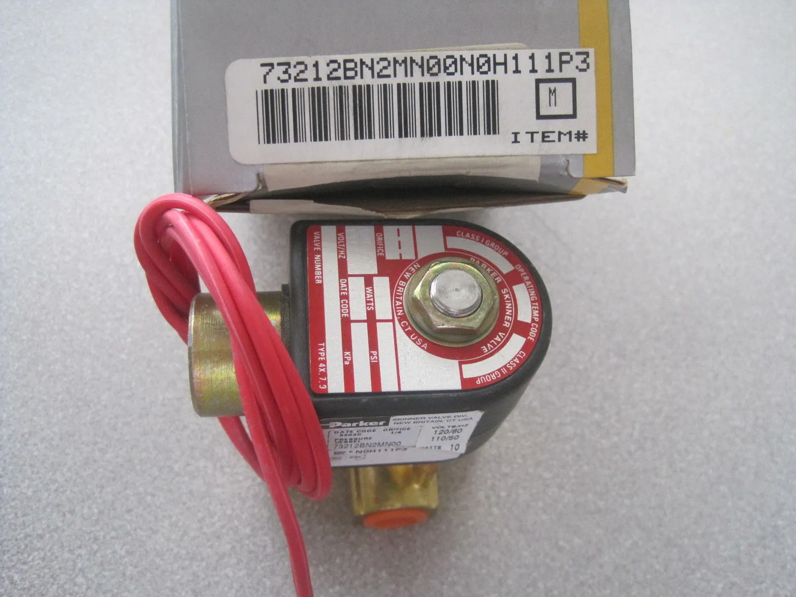 NEW PARKER 73212BN2MN00N0H111P3 VALVE