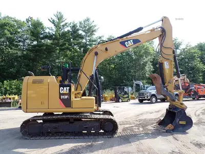 Used 2017 CATERPILLAR 313F Crawler Excavators Massachusetts US | Brookside Equipment Sales #1422117