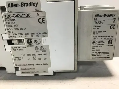 USED ALLEN BRADLEY 100-C43Z.00 SER A