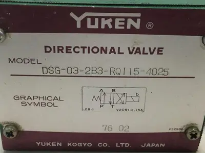 USED YUKEN DSG-03-2B3-RQ115-4025