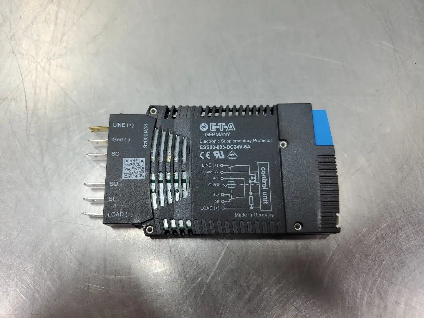 USED E-T-A ESS20-003-DC24V-4A Electronic Supplementary Protector