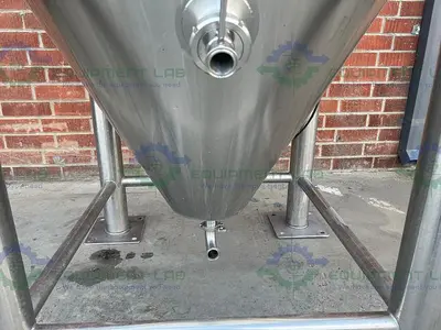 USED LMC 3180 LITER STAINLESS STEEL JACKETED FERMENTATION TANK