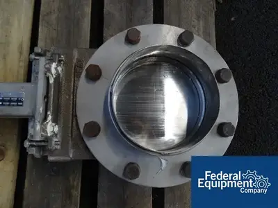 USED Dezurik 8" DEZURIK SLIDE GATE VALVE, S/S
