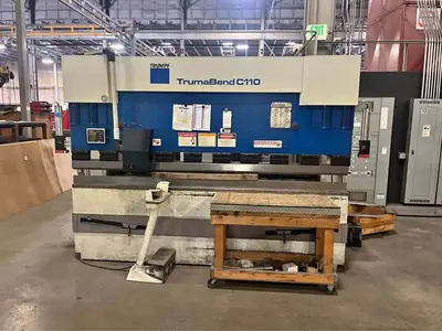 2001 TRUMPF TRUMABEND C110 Press Brakes-Hydraulic Power | Asset Exchange Corporation (1)