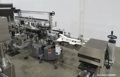 USED INLINE FILLING SYSTEMS COMPLETE L