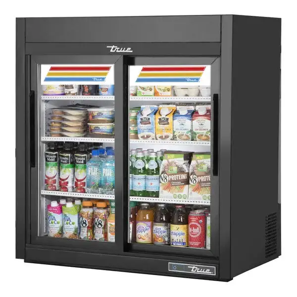 Used True GDM-09-SQ-HC-LD Display Refrigerators Illinois US | Falcon Restaurant Supply #1374892