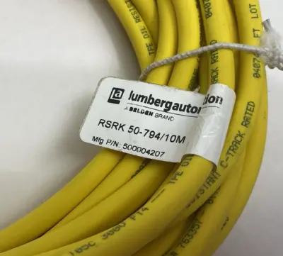 New | in-Stock Lumberg Automation Double Ended Cable Cordset 5-Pole 500004207 Cable & Wire Michigan US | Maverick Industrial Sales #1395111