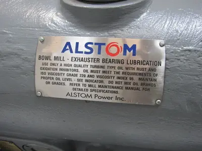 ALSTOM EX-194, EX-1943 Bowl Mill Exhauster Bearing Assembly / Rebuilt