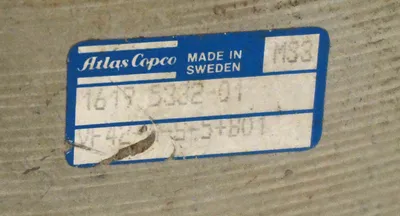 NEW ATLAS COPCO 1619-5332-01 PNEUMATIC VENT VALVE 1619533201