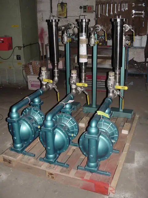 Air Operated S/S Diaphragm Pumps