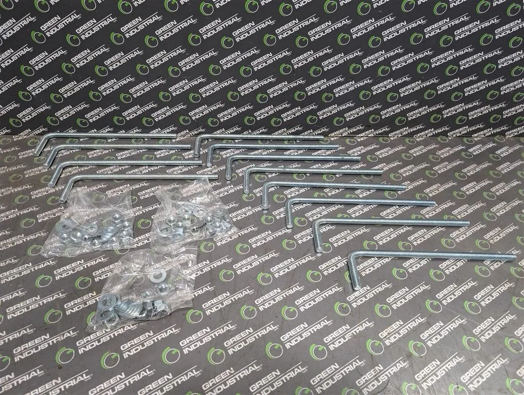 Lot of 3 Sets of Lithonia Lighting KBAB U 532526 Bollard Series Anchor Bolts New NIB