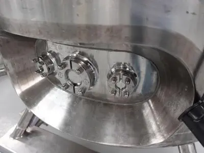 Reactor, 65 Gallon (250 Liters), Inconel, Jacketed, Agitated #S745442