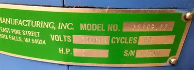 NOBLES T22/29768.22 Dryers | Mohawk Machinery (12)