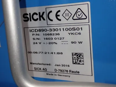 USED 2016 SICK ICD8903301100S01
