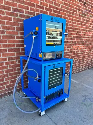 Used CASCADE CVO-5 DOUBLE UP VACUUM OVEN 14.4C TO 150C, 4.5 CU. FT WITH SHELVES Lab Vacuum Ovens California US | Equipment Lab #1262708