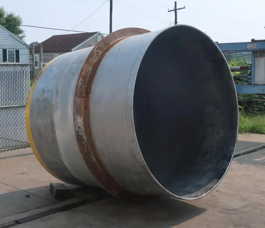 SPC8794  Tank 1500 gallon vertical tank, Stainless Steel, dish