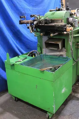 GLEBAR MODEL TF-9DHD  "MADE IN USA" CENTERLESS GRINDER
 PROGRAMMABLE BY TOUCHSCREEN CONTROL,
    AUTO INFEED & THRUFEED