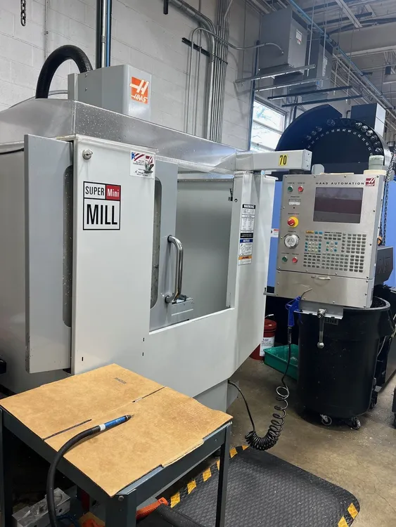 Used 2007 HAAS SUPER MINI MILL Vertical Machining Centers Illinois US | Ditter Industries Inc. #887541