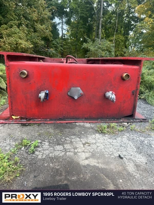 Used 1995 ROGERS LOWBOY SPCR40PL Lowboy Trailers New York US | Proxy Equipment #1516601