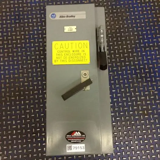 Used ALLEN BRADLEY 512-M/A36355 Electrical Panels Michigan US | Ideal Machinery #578454