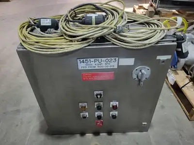 4HP, 600V Motor Starter Control Panel w/ 10A, 3-Pole Circuit Breaker CED63A010