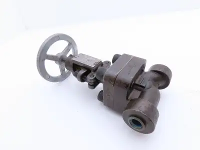 Powell C2221 B2 C1 Globe Valve 1/4" Socket Weld Rising Stem Carbon Class 1500