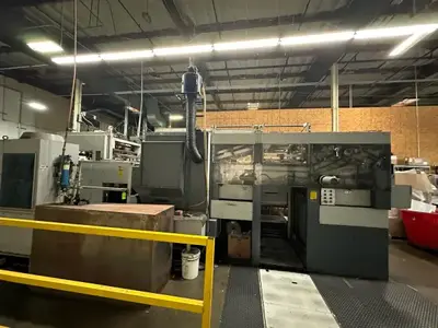 1988 Bobst Autoplatine SP 102 CER Automatic Die Cutter