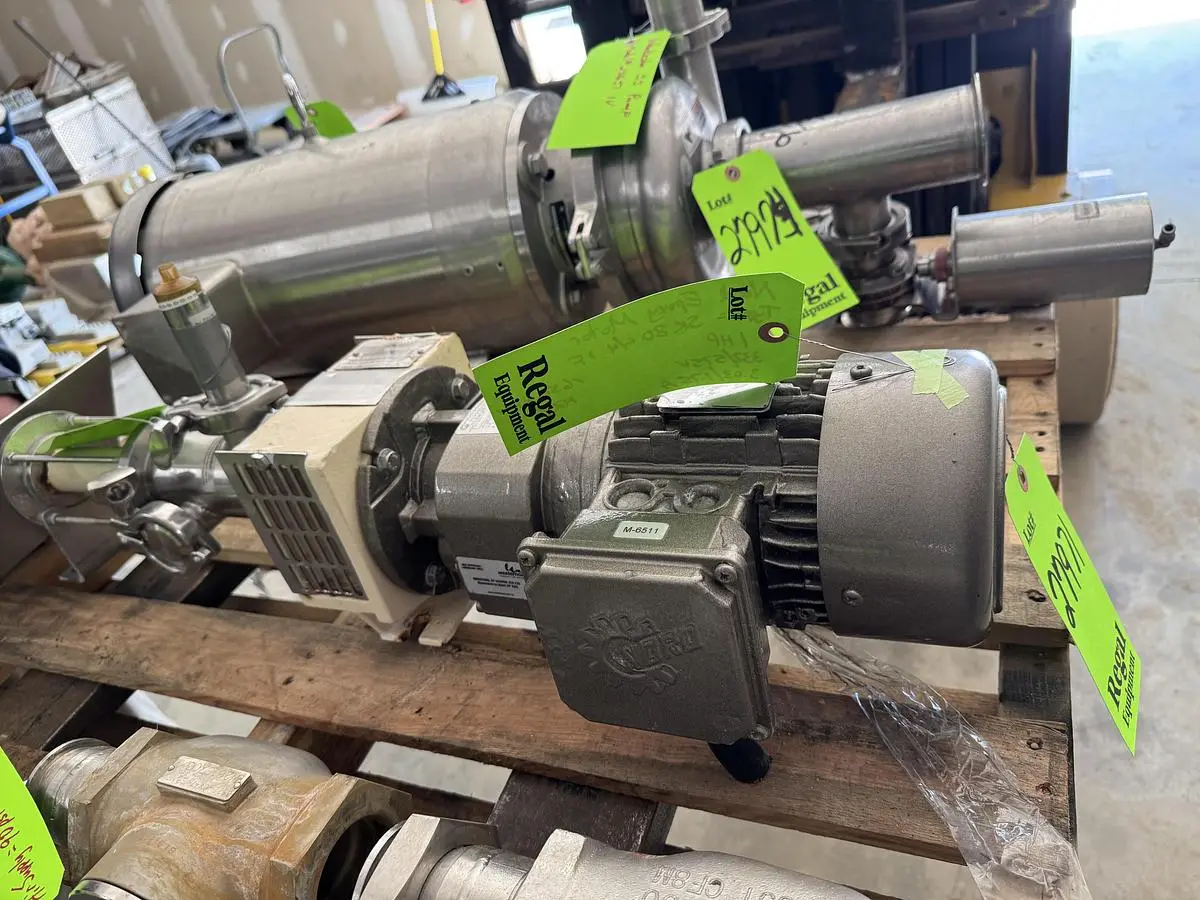 USED NEMO BH HYGIENIC PUMP IN COMPACT BLOCK DESIGN