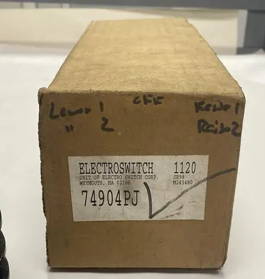 Used ELECTROSWITCH 74904PJ Miscellaneous Equipment (Electrical & Power) | Surplus Asset Holdings #1194960