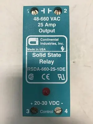 USED CONTINENTAL INDUSTRIES RSDA-660-25-1DE